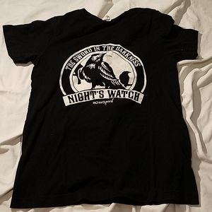 M game of thrones themed t shirt